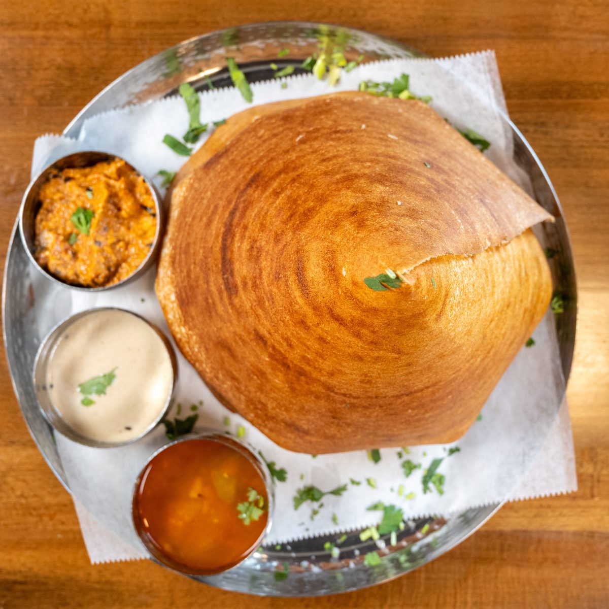 Tuesday Chaat, Wednesday 3Pack Biryani, Thursday Dosa